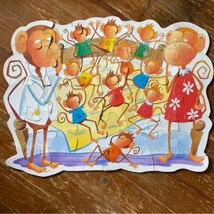 Ten Little Monkeys Floor Puzzle